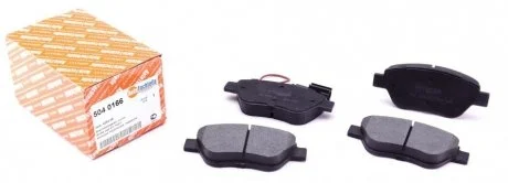Колодки гальмівні (передні) Fiat Doblo/Citroen Nemo/Peugeot Bipper 08- (Bosch) (з датчиком) AUTOTECHTEILE 504 0166