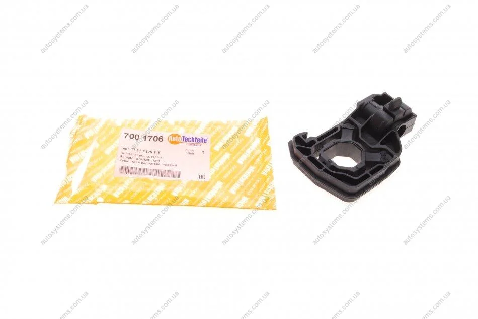 Кронштейн радіатора BMW 5 (F10)/7 (F01) 08-16 (R) AUTOTECHTEILE 700 1706 (фото 1)