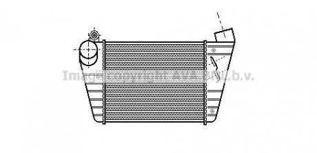 Охладитель наддувочного воздуха AVA COOLING AI4172