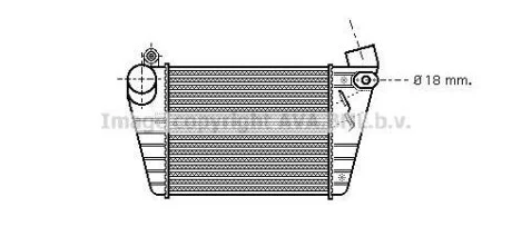 Интеркулер AVA COOLING AI4185