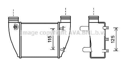 Інтеркулер AVA COOLING AI4364