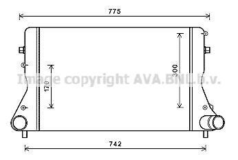 Інтеркулер AVA COOLING AIA4386