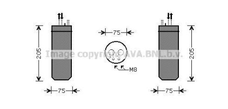 Осушитель кондиционера AVA COOLING AID209