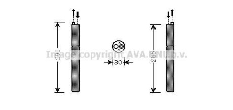 Осушитель кондиционера AVA COOLING AID298