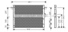 Радиатор кондиционера (Конденсатор) AVA COOLING AU5075 (фото 1)
