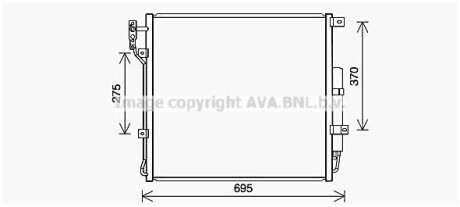 Конденсатор AVA COOLING AU5227D