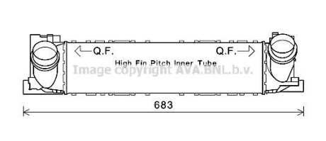 Інтеркулер AVA COOLING BW4467
