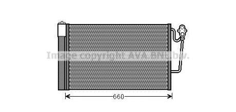 Радиатор кондиционера (Конденсатор) AVA COOLING BWA5363D