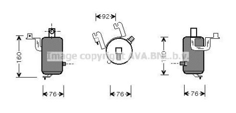 Осушитель кондиционера AVA COOLING CND203