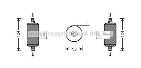 Осушитель кондиционера AVA COOLING DFD028