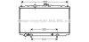 Радіатор, Система охолодження двигуна CLEVER FIT AVA COOLING DN2223 (фото 1)