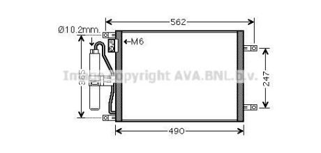 Конденсатор AVA COOLING DN5252D