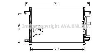 Радіатор кодиціонера CLEVER FIT AVA COOLING DW5049D