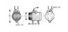 Компрессор кондиционера AVA COOLING DWAK079 (фото 1)