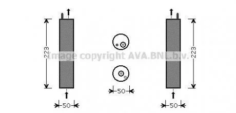 Осушитель, Система кондиционирования воздуха AVA COOLING DWD057