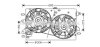 Вентилятор AVA COOLING FD7503 (фото 1)
