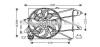 Вентилятор радиатора охлаждения AVA COOLING FD7504 (фото 1)