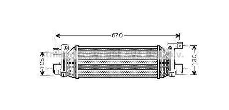 Интеркулер AVA COOLING FDA4401