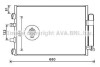 Радиатор кондиционера (Конденсатор) AVA COOLING FDA5484D (фото 1)