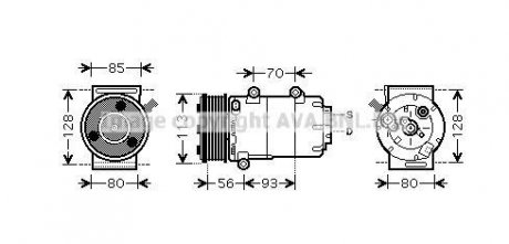 Компресор AVA COOLING FDAK416