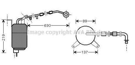 Осушитель кондиционера AVA COOLING FDD111