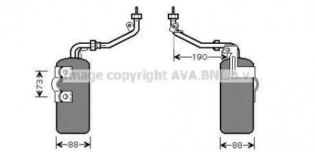 Осушитель, Система кондиционирования воздуха AVA COOLING FDD387