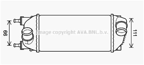 Теплообменник AVA COOLING FT4459