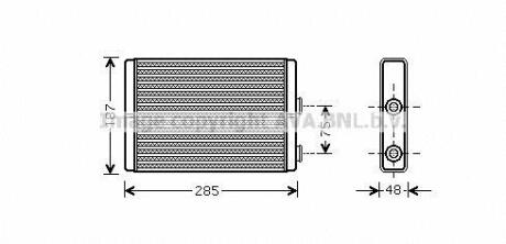 Радиатор отопителя салона AVA COOLING FT6325