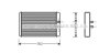 Теплообмінник, система опалення салону CLEVER FIT AVA COOLING FTA6265 (фото 1)