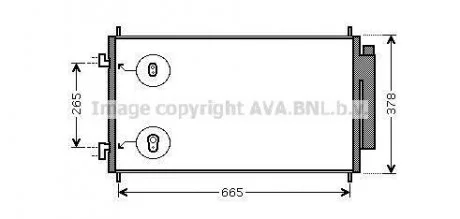 Радиатор кодиционера AVA COOLING HD5214D