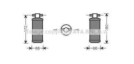 Осушитель кондиционера AVA COOLING HDD184