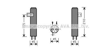 Осушитель кондиционера AVA COOLING HYD157