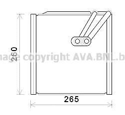 Испаритель кондиционера AVA COOLING HYV406