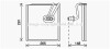 Испаритель кондиционера AVA COOLING HYV444 (фото 1)