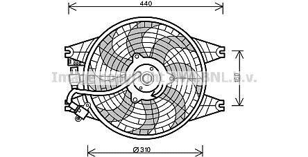 Вентилятор AVA COOLING KA7518