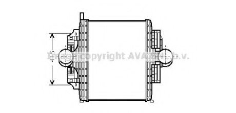 Интеркулер AVA COOLING ME4219