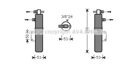 Осушитель кондиционера AVA COOLING MED269