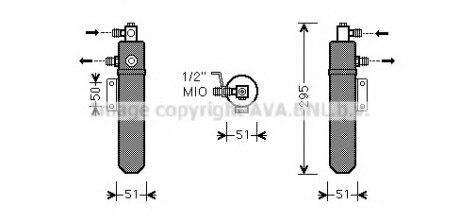 Осушитель кондиционера AVA COOLING MED271