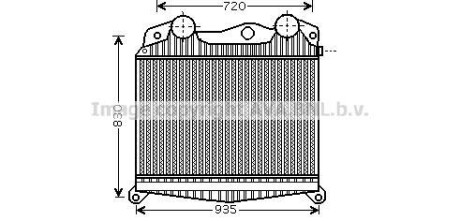 Интеркулер AVA COOLING MN4040