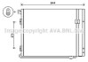 Радиатор кондиционера (Конденсатор) AVA COOLING MN5072D (фото 1)