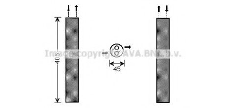 Осушитель кондиционера AVA COOLING MND079