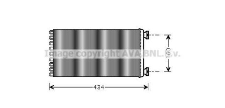 Испаритель кондиционера AVA COOLING MNV021