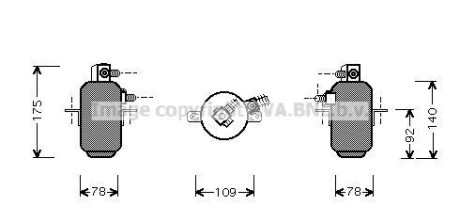 Осушитель кондиционера AVA COOLING MSD081