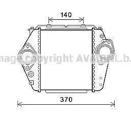 Интеркулер AVA COOLING MZ4244