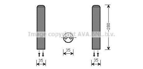 Осушитель кондиционера AVA COOLING MZD234