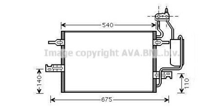 Конденсатор AVA COOLING OL5349D