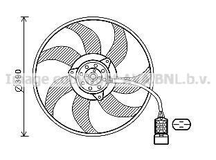 Вентилятор AVA COOLING OL7671