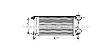 Интеркулер AVA COOLING PEA4332