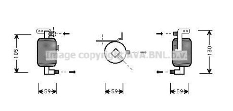 Осушитель кондиционера AVA COOLING PED195