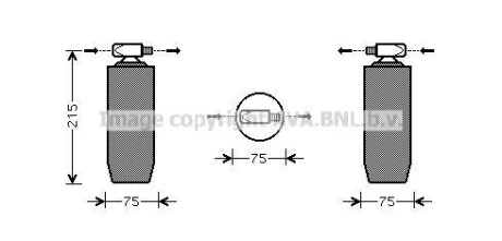 Осушитель кондиционера AVA COOLING RED056